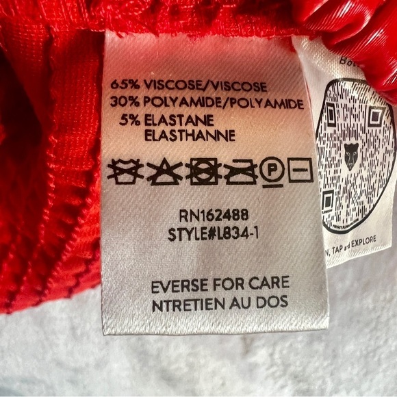 NEW Lita by Ciara size 16 Revolve Liquid Leggings in Fiesta Red Faux Leather - Picture 11 of 12